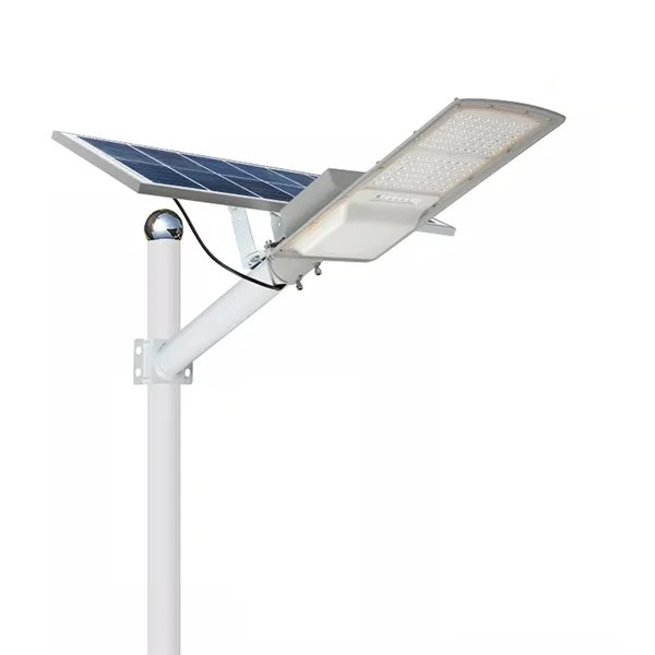Ip65 Nhôm ngoài trời chống thấm nước Tách biệt Tất cả Trong Hai 50 100 150 W Đèn đường LED năng lượng mặt trời